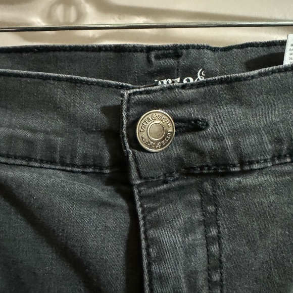 Womens Terra & Sky Stretchy Jeans Size 16W Black - Picture 3 of 6